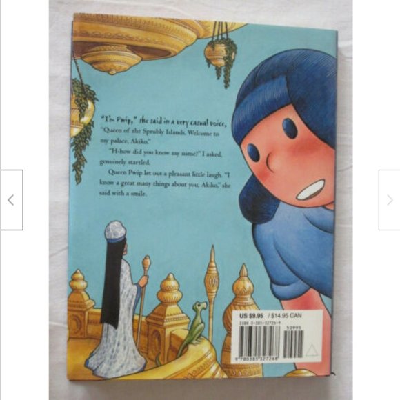 Akiko in the Sprubly Islands Hardcover Novel Mark Crilley 2000 Young Reader - Picture 2 of 2